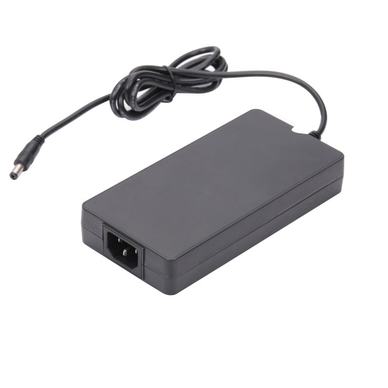 120W custom desktop power adapter designed by XJK for high-performance smart devices