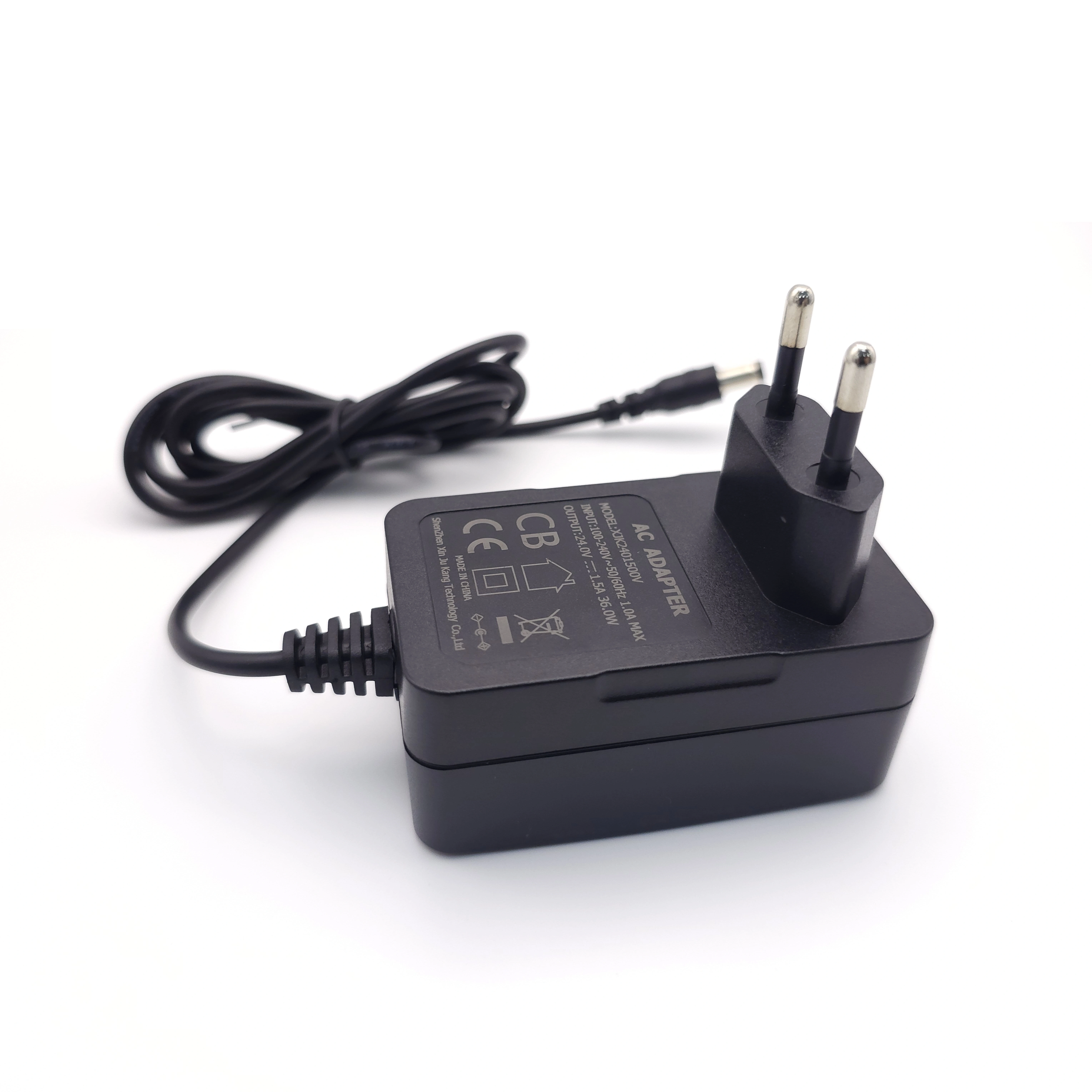 36W Medical Power Adapter 15V 2.4A – EU Plug
