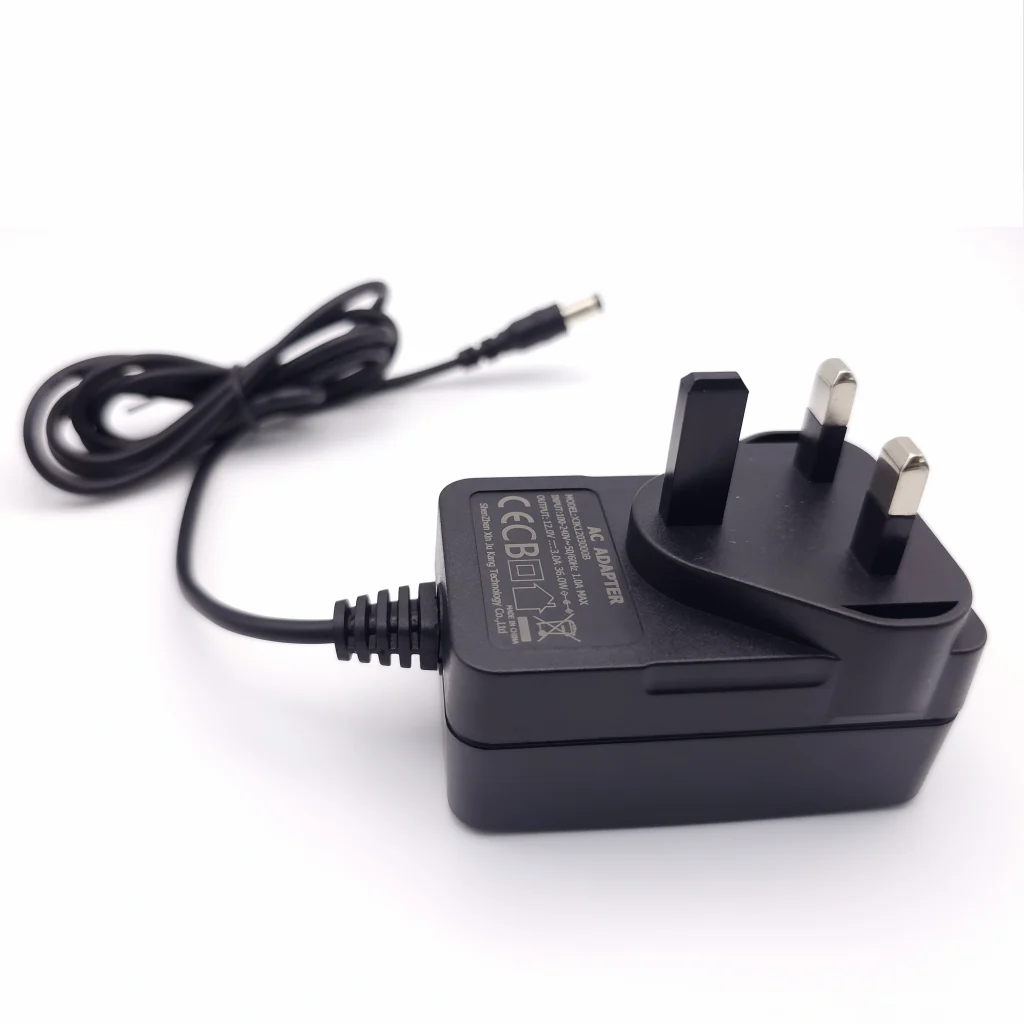 36W Medical Power Adapter 12V 3A – UK Plug