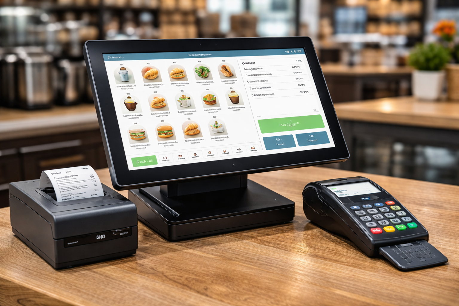 Pos system devices